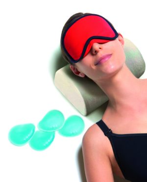 Øyemaske med gelposer