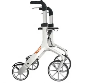 Trust Care Let’s Fly Sammenleggbar utendørsrullator, hvit